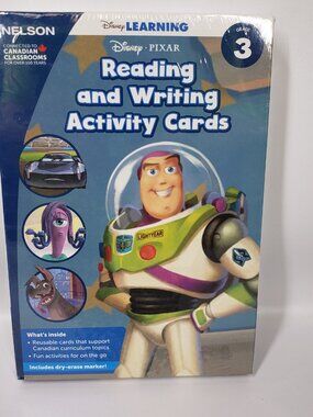 Disney Learning Reading and Writing Activity Cards Gr. 3 Home School Canada